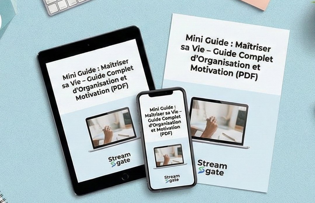 Maîtriser sa Vie – Guide Complet d’Organisation et Motivation (PDF)
