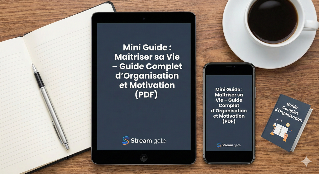 Maîtriser sa Vie – Guide Complet d’Organisation et Motivation (PDF)