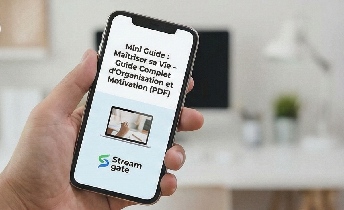Maîtriser sa Vie – Guide Complet d’Organisation et Motivation (PDF)